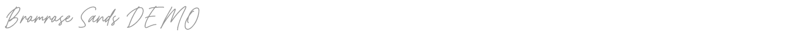 Bromrose Sands font preview
